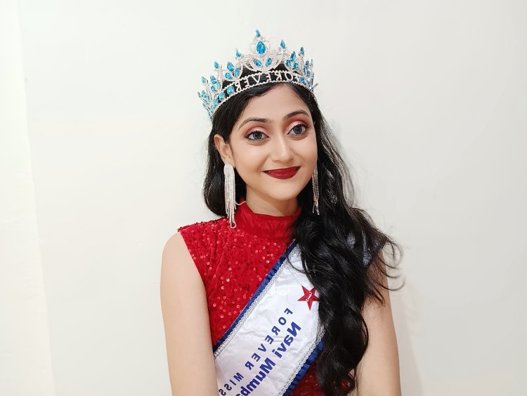 Vaishnavi Sali Shines as Newly Crowned Miss Navi Mumbai 2023 organised by Forever Star India