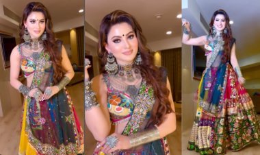 Urvashi Rautela Exudes Gujju Girl Vibes As She Aced The Gujarati Chanya Choli Look