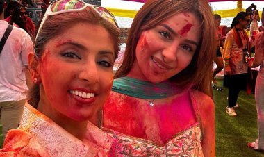 Actress Jyoti Saxena Celebrates Holi with Bollywood Friends Tripti Dimri, Daisy Shah, Palak Tiwari, and Many More Embracing the Festival's Joy At Vineet Jain's Rang Barse Holi Bash