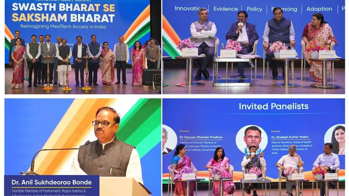 Indian Medical Parliamentarians’ Forum Organises National Policy Summit on ‘Swasth Bharat Se Saksham Bharat’ to Reimagine MedTech Access in India