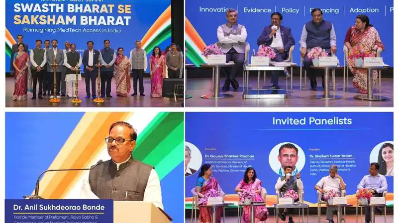 Indian Medical Parliamentarians’ Forum Organises National Policy Summit on ‘Swasth Bharat Se Saksham Bharat’ to Reimagine MedTech Access in India